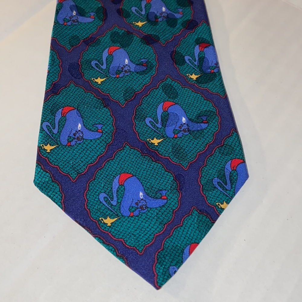 Walt Disney Aladdin Genie Silk Tie